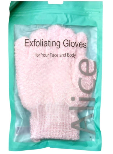 Alice Exfoliating Face & Body Gloves