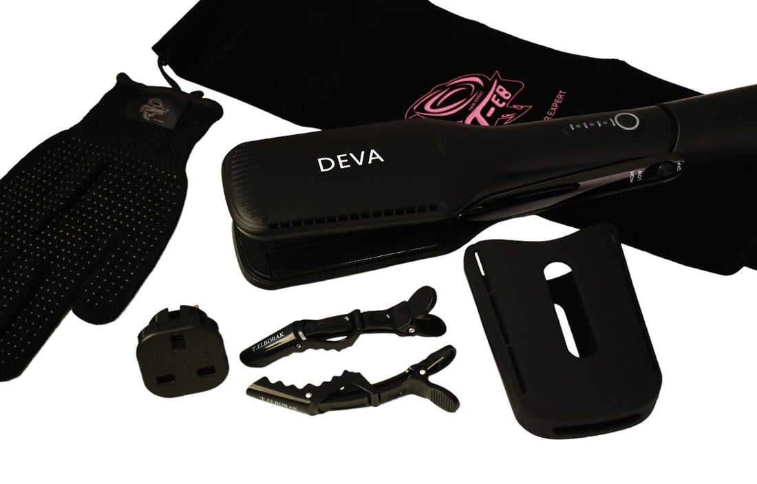 TEB-HAIR DIVA Professional Hair Straightener Straightening Your Hair Correctly