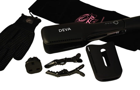 TEB-HAIR DIVA Professional Hair Straightener Straightening Your Hair Correctly