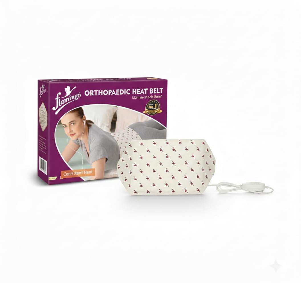 Household Electric Heating Belt for Back, Neck, Joints, Heat Control, Even Distribution of Warmth, Comfortable Material for Repeated Use