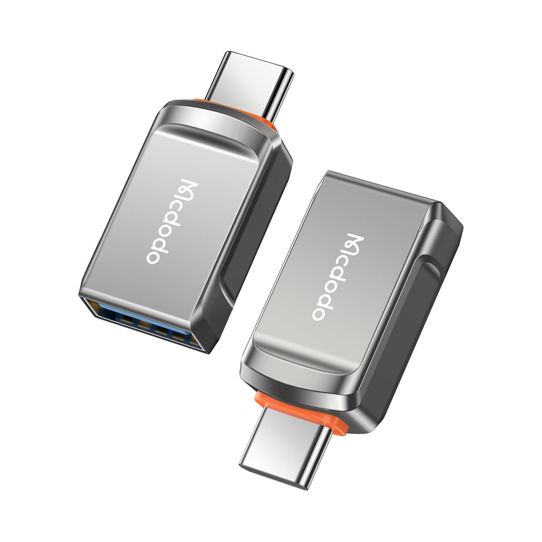 mcdodo USB C to USB 3.0 Adapter[2 Pack], Type C Thunderbolt 4 OTG Converter USB-C Male to USB A 3.0 Female Adaper for iPhone 15, MacBook Pro Air, iPad, Galaxy S23, Other Type C or Thunderbolt Devices