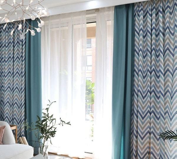 Blackout Curtains with Grommets, Heavy Chenille Velvet Texture, 90% Light Blocking, 150x270 cm .flo