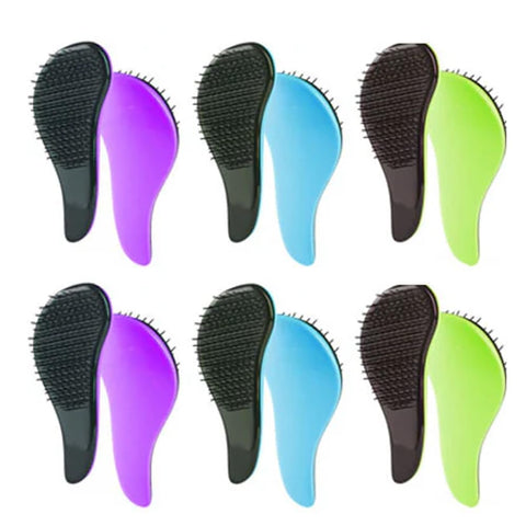 New Magic Detangling Hair Brush - Unisex - Kids (Any Color 6pcs)