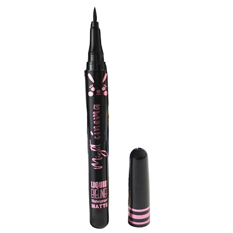 Might Cinema Eyeliner Liquid Waterproof Matte-Black&Pink