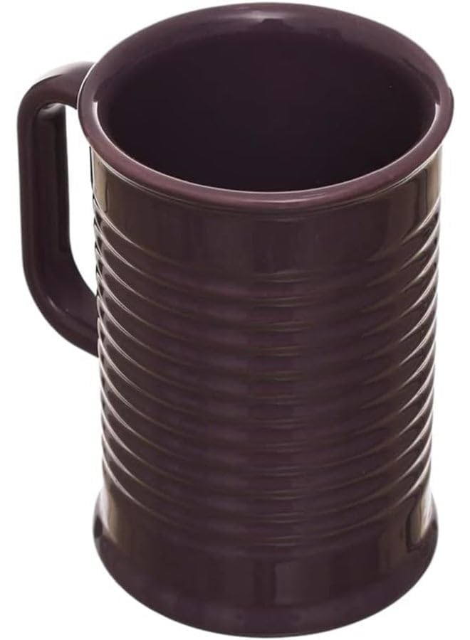 Rosa Can Glossy Mauve Porcelain Mug With Durable Material For Home And Office 200 ml