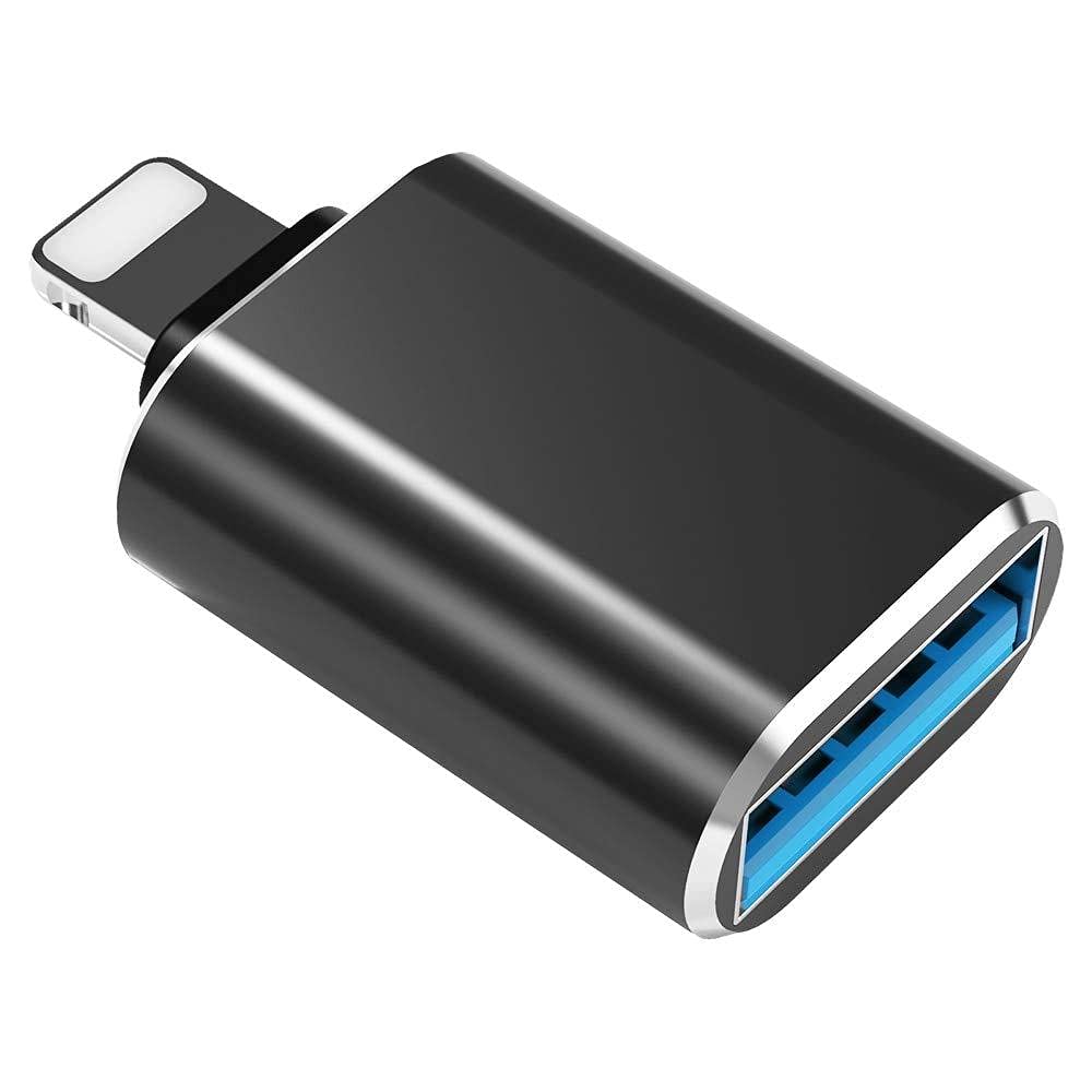 Lightning male to usb3.0 female adapter otg cable for iphone 12 11 xr x xs 8 7 plus max ipad air pro mini