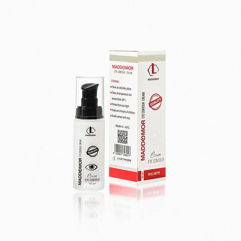 MADDOMOR Caffeine & Vitamin C Eye Contour Cream - Reduce Dark Circles & Puffiness