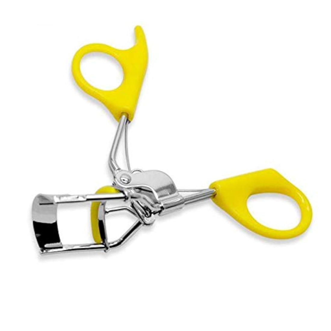Eyelash Curler Professioner Lash Curler With Silicone Refill Pad - Yellow