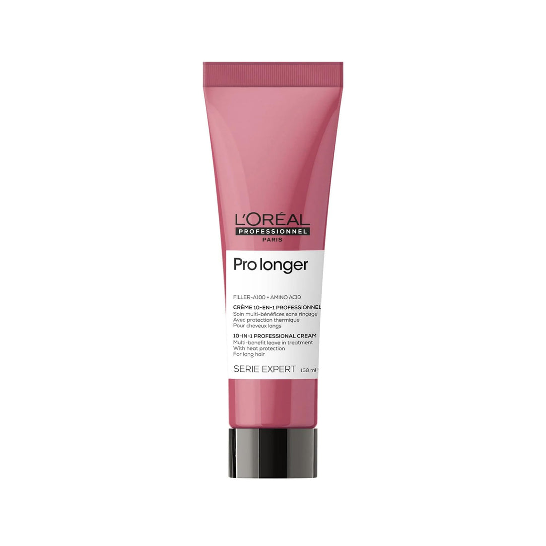 L’Oréal Professionnel | Pro Longer 10-in-1 Cream | Reduces Breakage & Appearance of Split Ends | With Filler-A100 and Amino Acid | For Long Hair with Thin Ends | SERIE EXPERT | 150ml