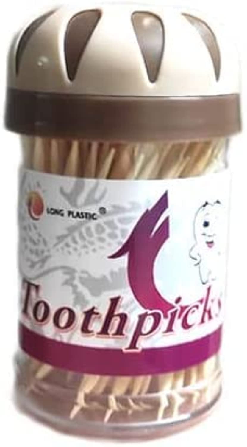 wooden toothpicks - toothpicks for everyday use 100 Pcs (Multicolor)