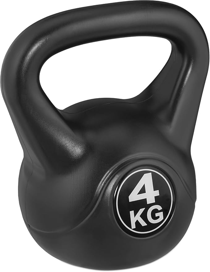 Dumbbell Kettlebell 4K Multicolor Ball Handle for Strength Training Gym Fitness Bodybuilding Home Sports Training