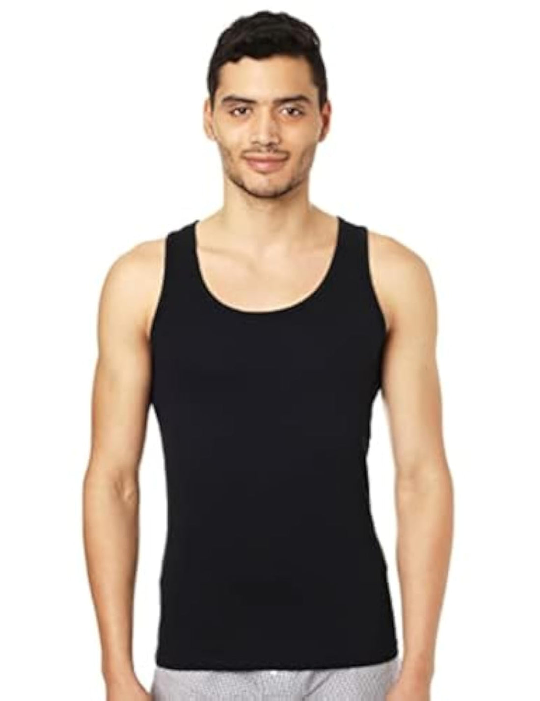 Dice Mens Rounded Tank Top Undershirt (pack of 3)