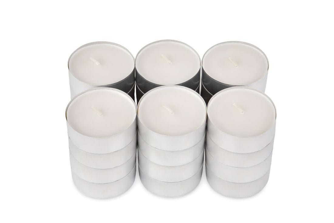 IKEA GLIMMA Maxi Tea Lights Unscented (Pack of 24)