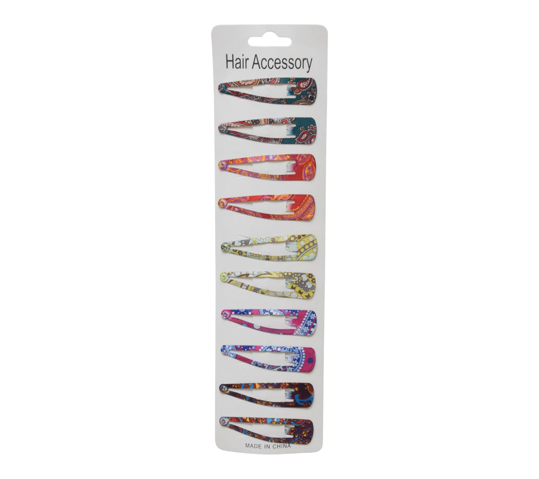Daphne 12-Piece Hair Clip Set For Girls - Multicolor