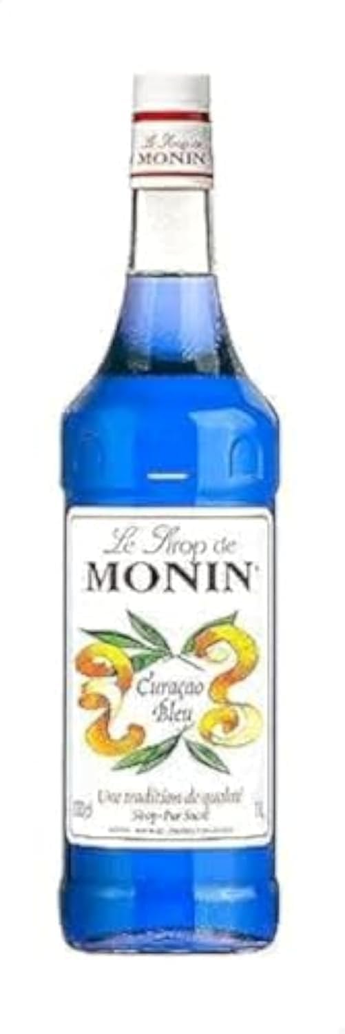 Monin blue curacao syrup - 1 liter