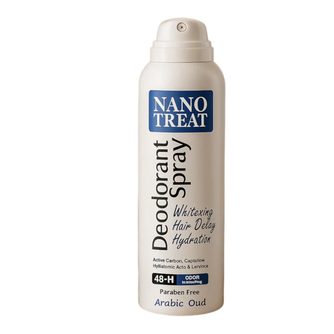 Nano Treat Deodorant Spray Hair Delay Hydration 150ml Arabic Oud