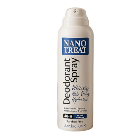 Nano Treat Deodorant Spray Hair Delay Hydration 150ml Arabic Oud