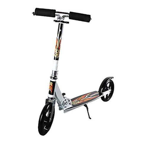 Cool Baby Adult Adjustable Kick Scooter -612P-WHITE
