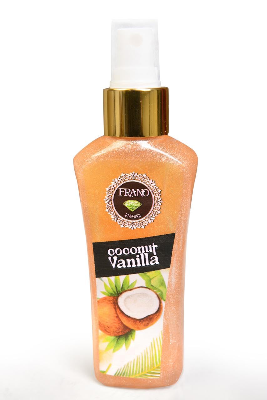 Frano Body Mist Shimmer Coconut Vanilla 110ml