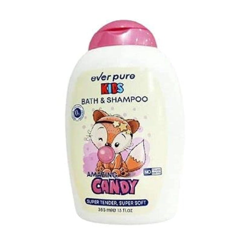Ever Pure Candy Shampoo & Bath For Kids 385Ml