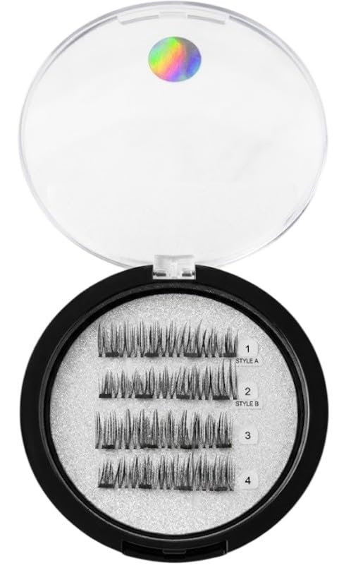 Magnetic Eyelashes, Double Sided Magnetic Eyelashes Reusable Lashes Self Adhesive Waterproof (N5)