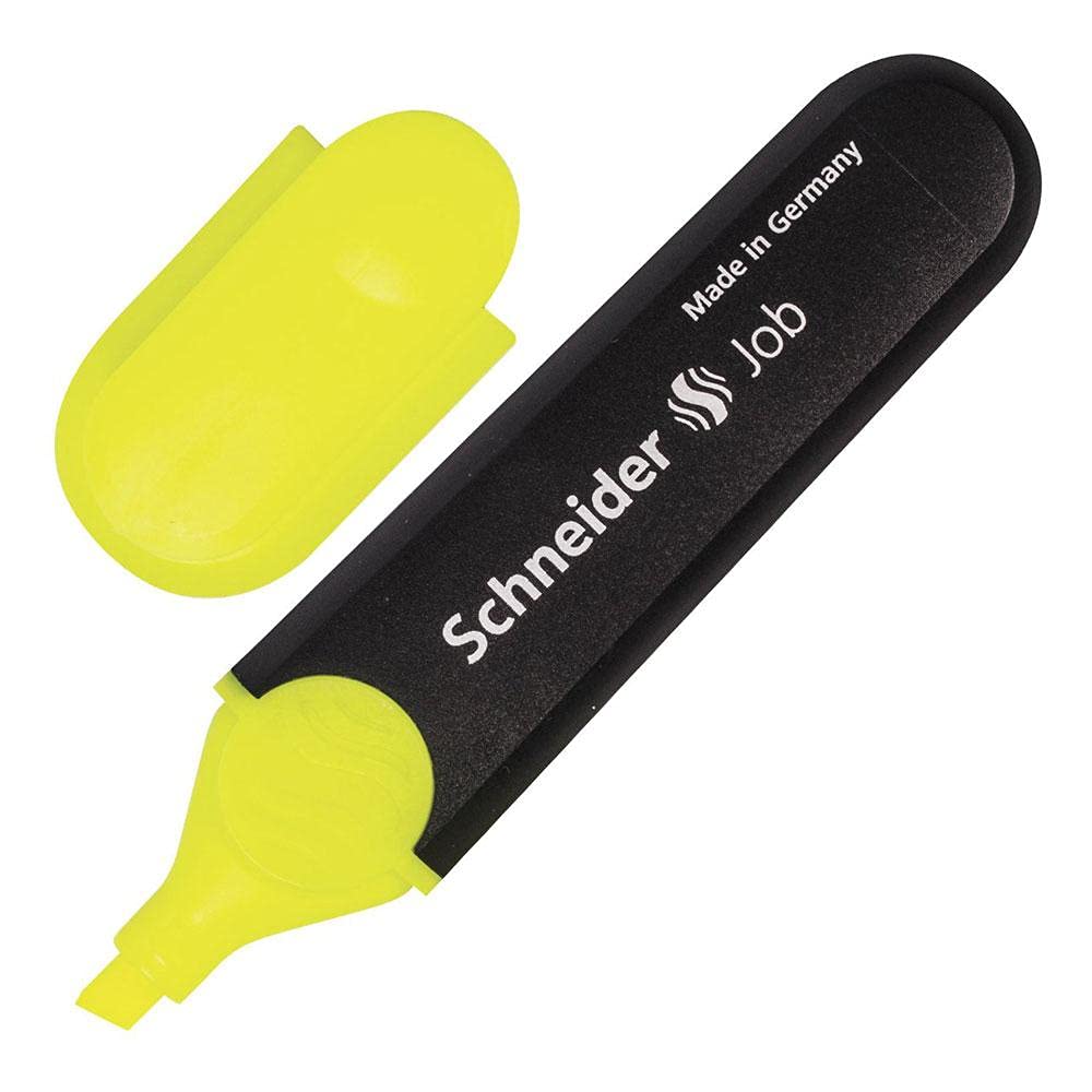 Schneider Job Highlighter Pen - Yellow