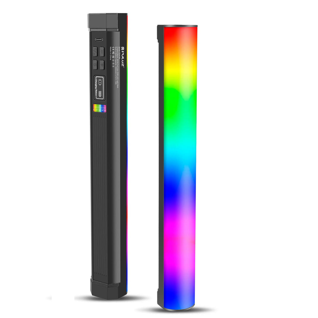 RGB LED Video Light Stick 11.8 inch Tube Light Wand, Magnetic Handheld Full Color Light Bar, Photography Fill Light with 21 Light Scenes, CRI 95+, 3000mAh Battery, 2500-9000K Dimmable Camera Light