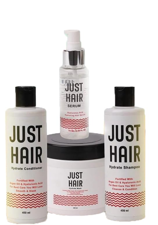 JUST HAIR - hair treatment set of four