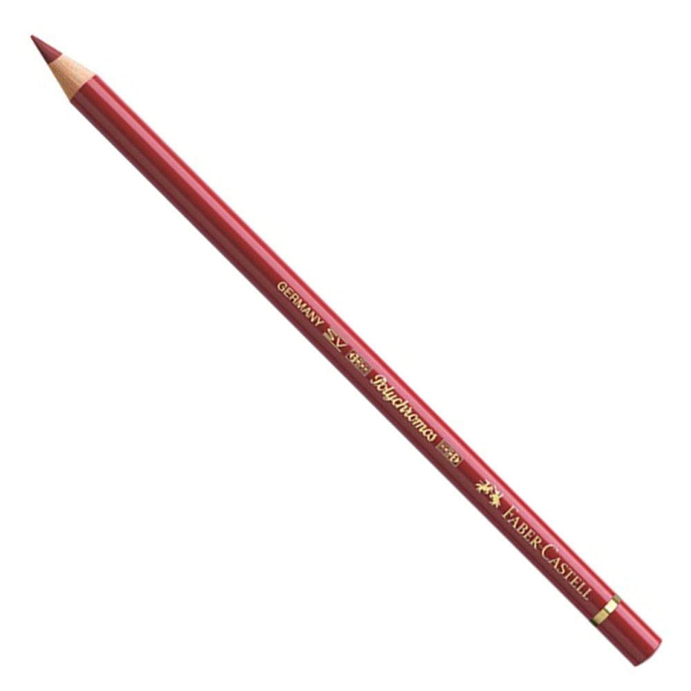 Faber Castell Polychromos Artists' Single Pencil - 217 Middle Cadmium Red