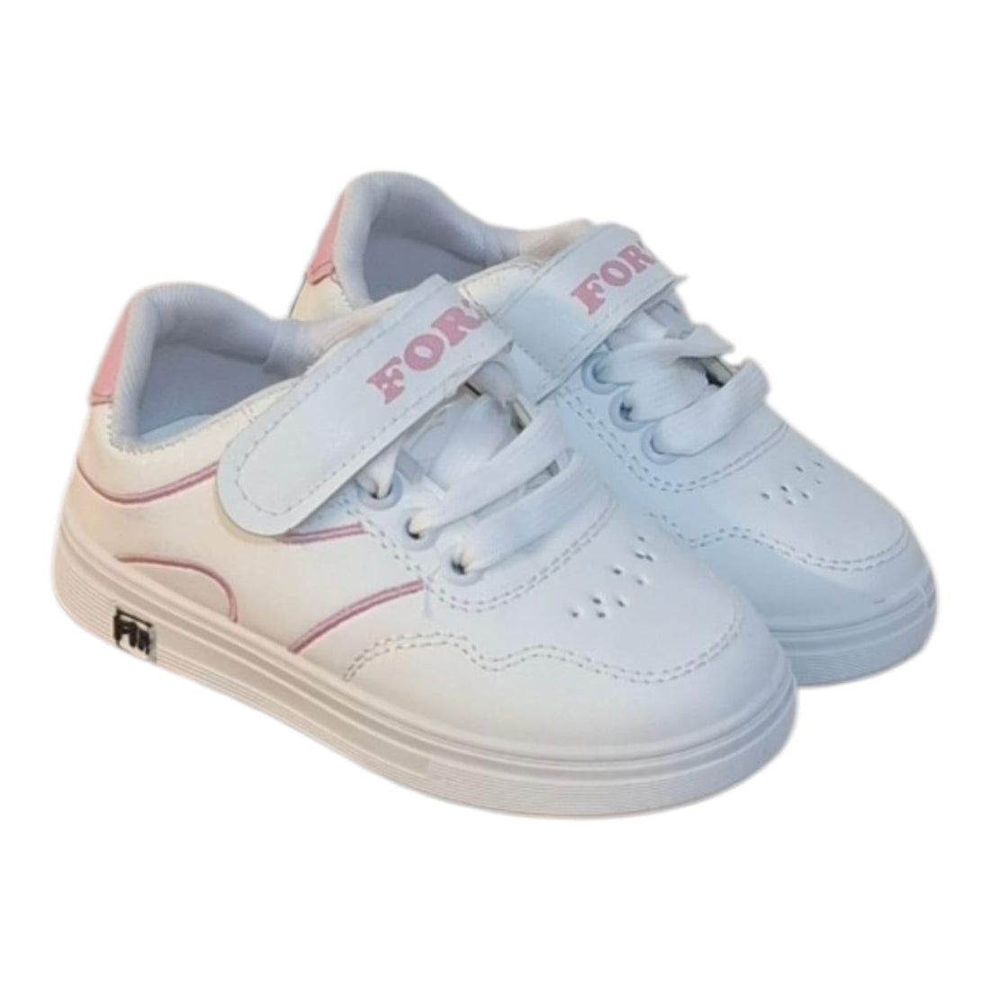 Kids Girls Running Shoes Strap Lightweight Slip On Shoes