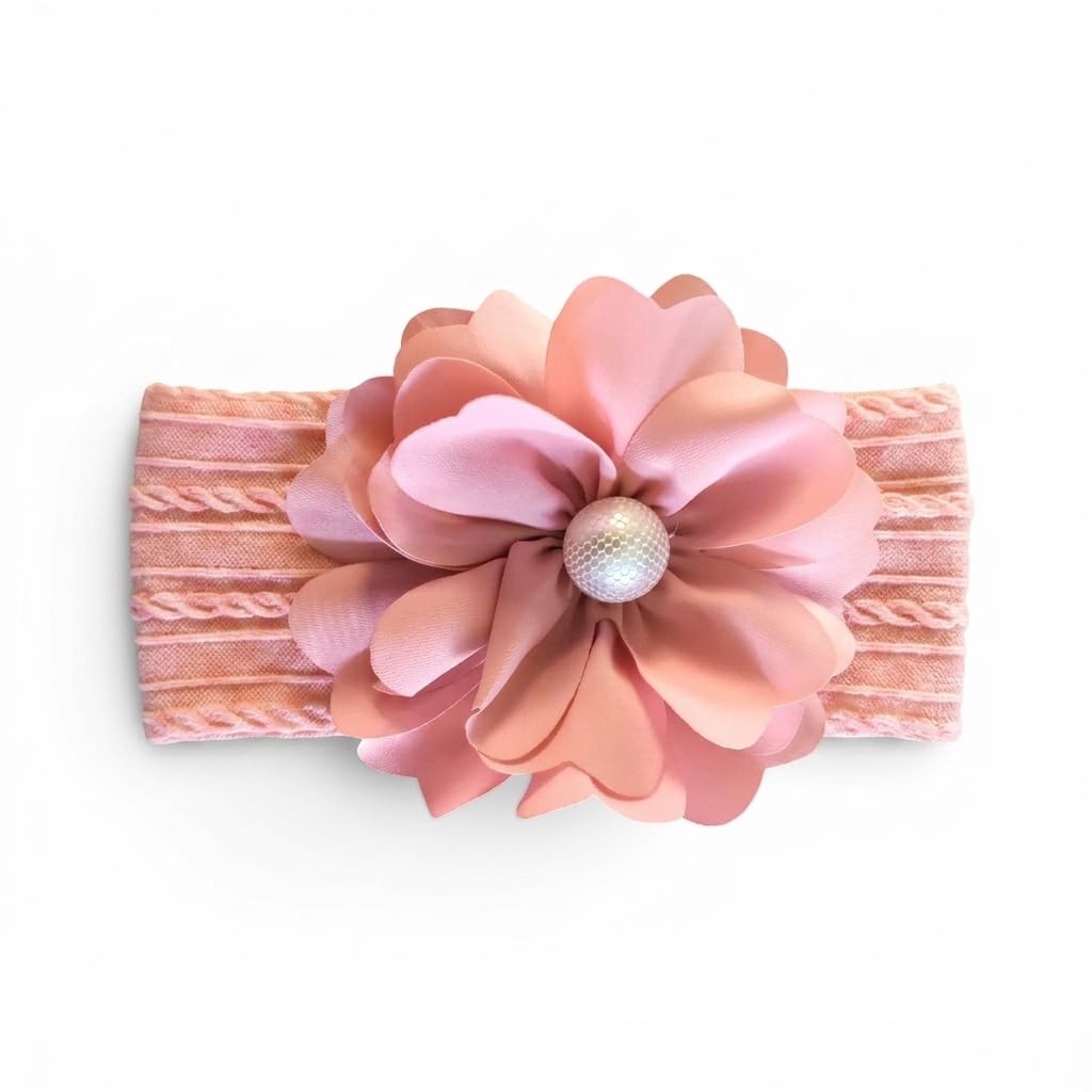 Catch Up Kids Flower Hair Bandana for Girls – Cute Floral Headband for Children, Soft Comfortable Fabric, Lightweight Breathable Design, Stylish Daily Hair Accessory & Gift Idea