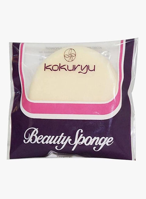 Kokuryu Round Beauty Sponge (Beige)