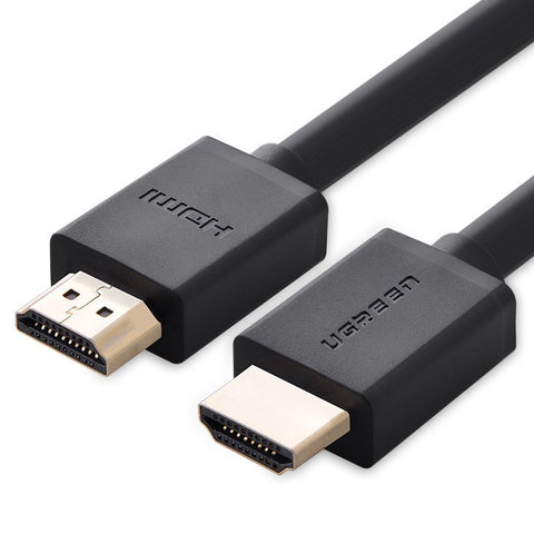 UGREEN 4K UHD HDMI 2.0 Male to Male Cable, High Speed 10.2Gbps with Ethernet Gold Plated Connectors, 2-Way Audio Surround for Laptop, TV, PC, Gaming Consoles (1M)