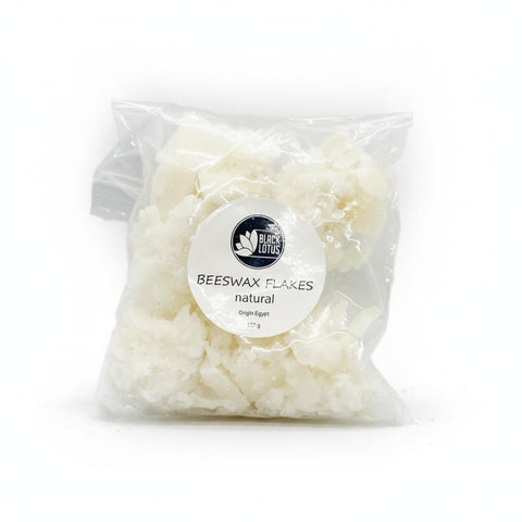 Black Lotus Beeeswax Flakes 100G - Natural, Pure Body Wax for Smooth, Hair-Free Skin - Adults (Unisex)