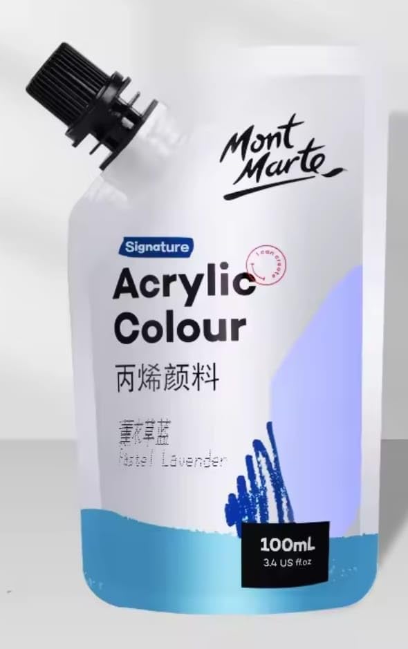 انبوبة اكريليك سائل 100 ملى مون MARTY Pastel Lavender
