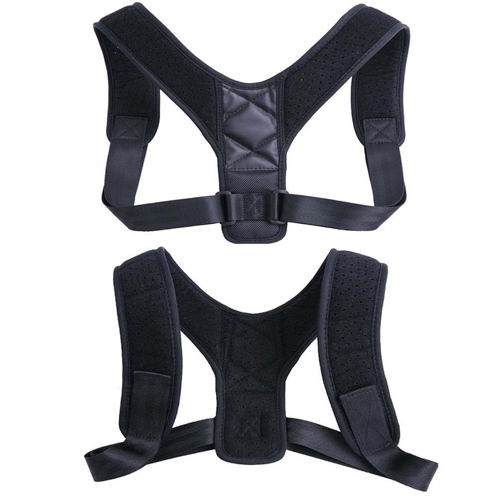 Back Brace Posture Corrector, Back Support, Compression Vest, Adjustable Shoulder Strap for Women and Men, Breathable Belt for Improved Posture and Pain Relief, JQ-2034 (Large)