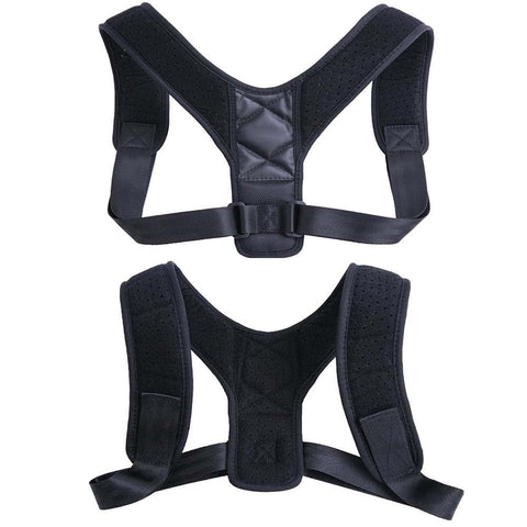 Back Brace Posture Corrector, Back Support, Compression Vest, Adjustable Shoulder Strap for Women and Men, Breathable Belt for Improved Posture and Pain Relief, JQ-2034 (X-Large)