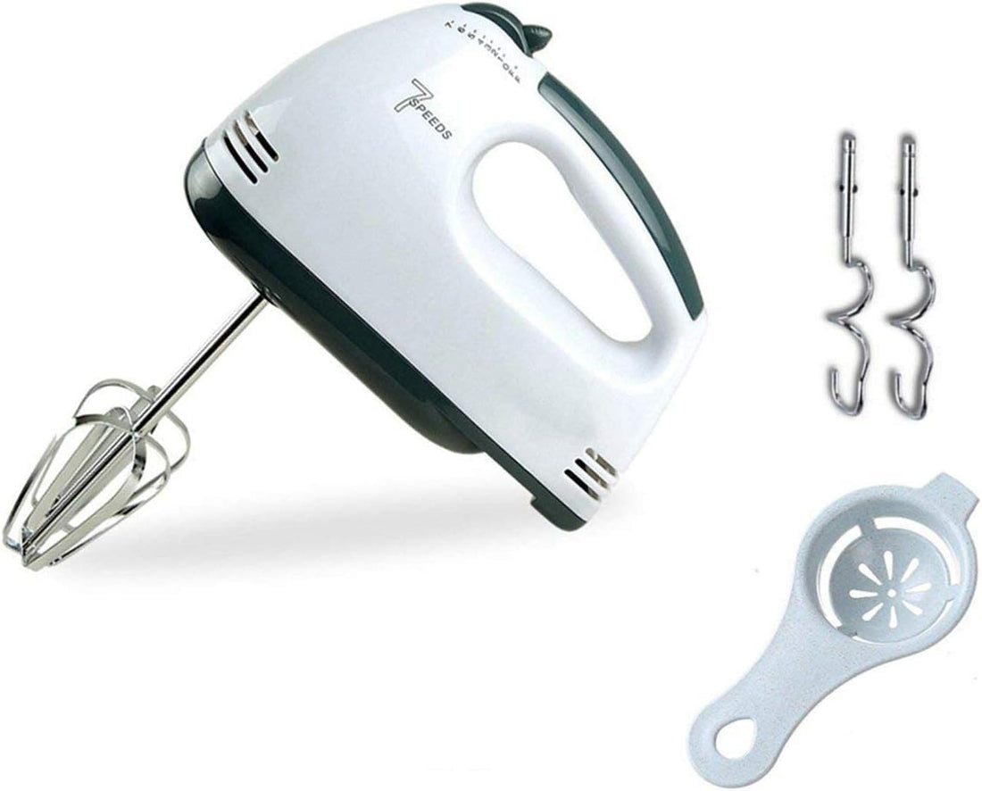 Hand Blender Food Mixer - Hand Blender (High Power Stainless Steel Electric Hand Mixer for Egg Beating and Dough)