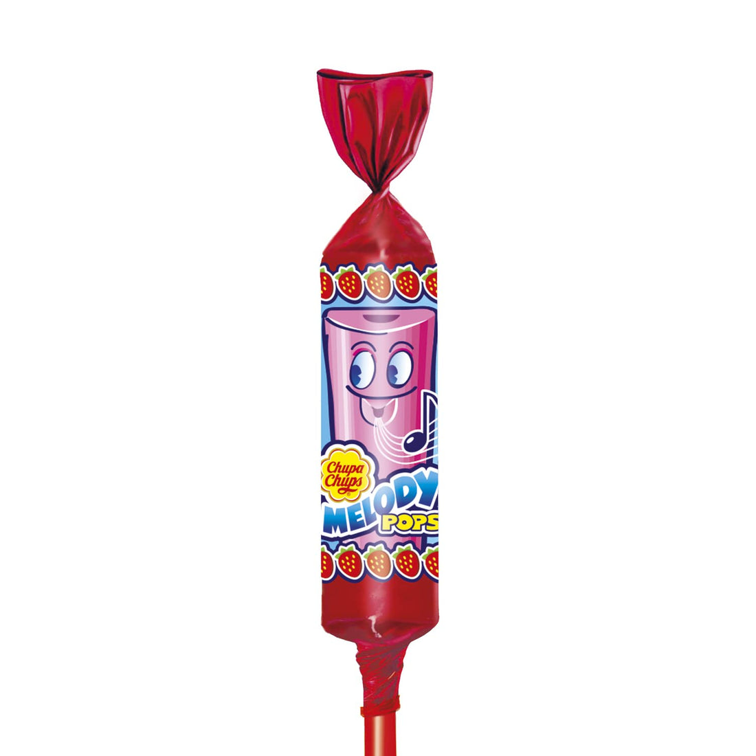 Chupa Chups Melody Pop Strawberry 1pc