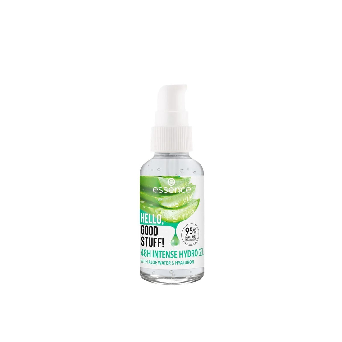 Essence Hello, Good Stuff! 48H Intense Hydro Gel with Aloe Water & Hyaluron – 30ml – 95% Natural Ingredients