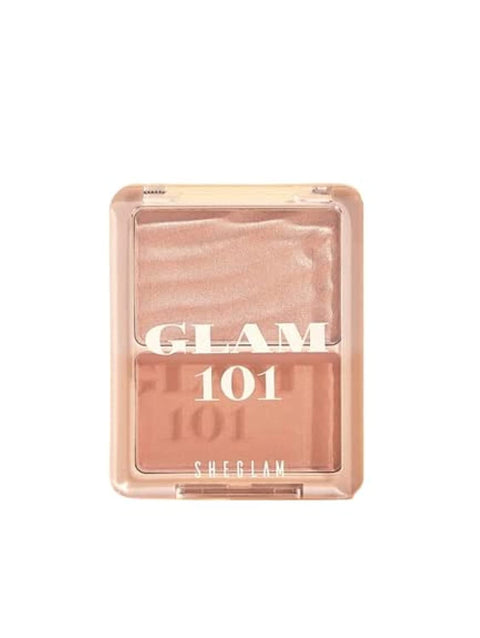 Sheglam Glam 101 Hybrid Highlighter & Blush Duo St.Tropez
