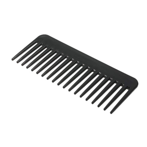 REAL TECHNIQUES Large Wide Tooth Comb Anself Hair Comb Detangling Hairbrush, Heat-resistant Anti-static Scalp Massage Styling Comb for Long, Wet or Curly Hair (Black)