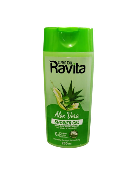 Cristal .RAVITA SHOWER GEL Aloe VER250ml