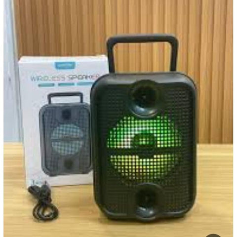 Portable wireless speaker, supports Bluetooth connectivity, USB port, Micro SD port, and FM radio (GTS-1881)
