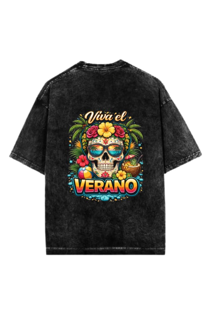 Sammer Vbes T-shirt Washed Back Viva el 18