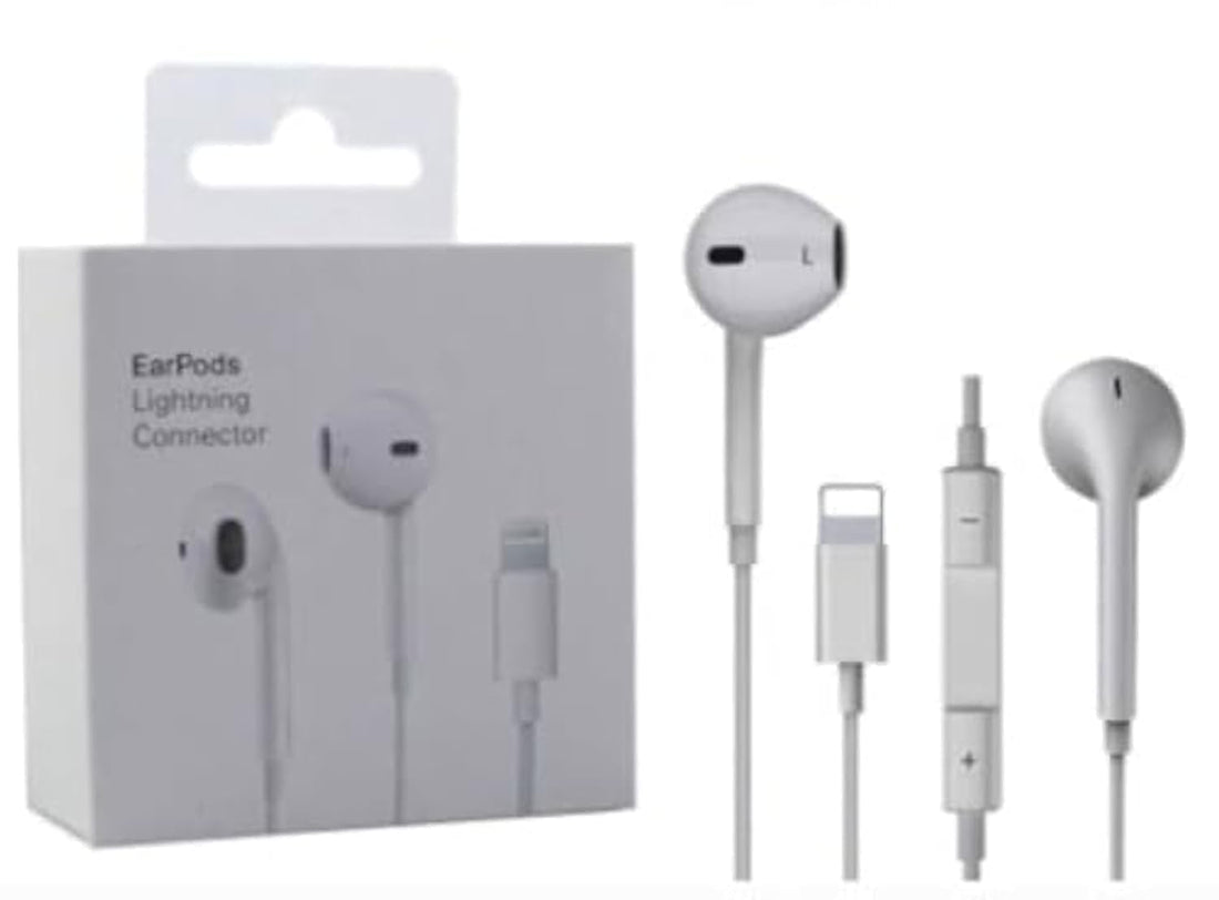 Dollar for Improt LIGHT^NING Wired Earbuds for iPhone [Apple MFi Certified] In-Ear Volume Control and Mic Compatible with Apple 14/13/12/11 Pro Max/7/8 Plus, In-Ear, White, No Bluetooth