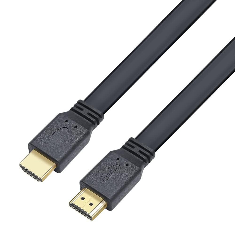 Gold Plated HDMI Cable Male to Male HDTV 3D 1080P Full HD - 1.2m - Grey