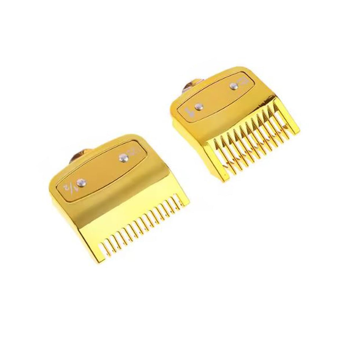 Hair Clipper Combs Replacement for Most Professional Clippers, Set of 2, Gold, for Hair Clipper 3/1.5mm