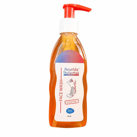 Reselda - Face wash/Cleanser - with Vit. C, B3, B12, Salicylic & Chamomile - For Acne Prone Skin, For all types of skin 150 ml