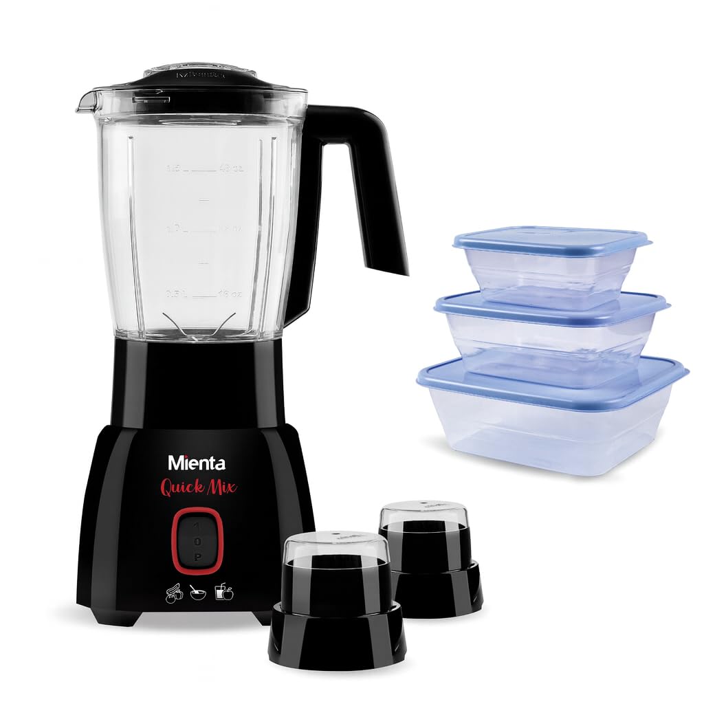 Mienta Blender 600 Watt BL1281G with free gift
